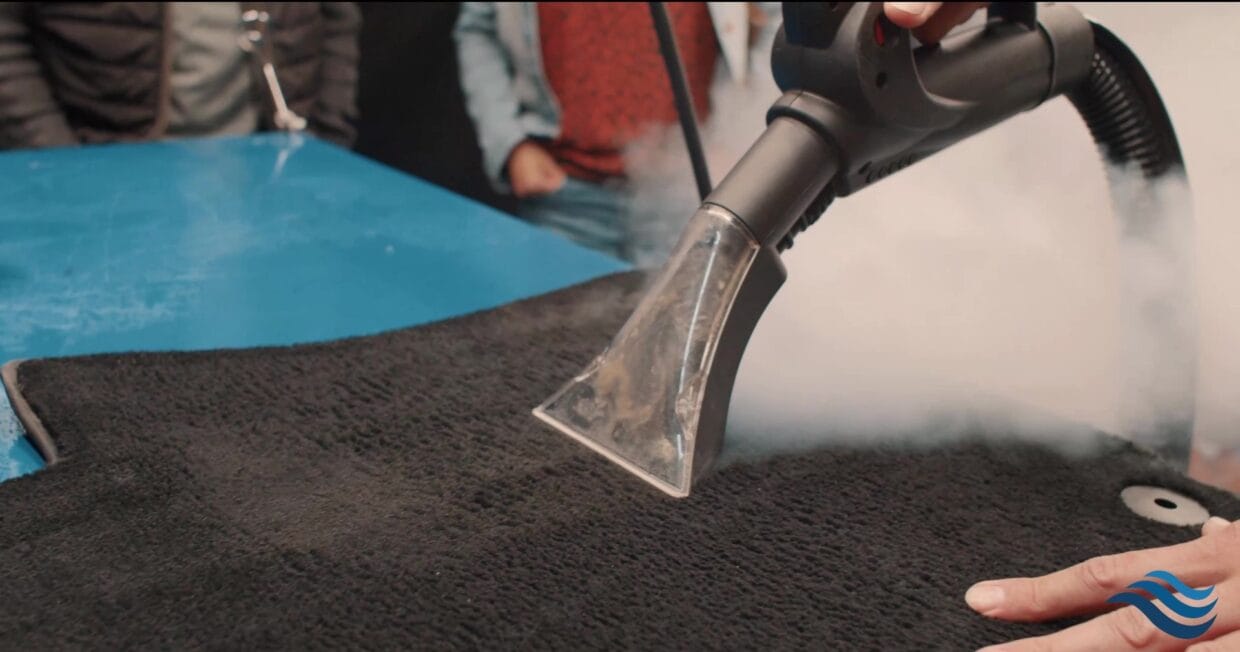 Masterclass Stoom Workshop auto vloer mat reinigen tapijt detail