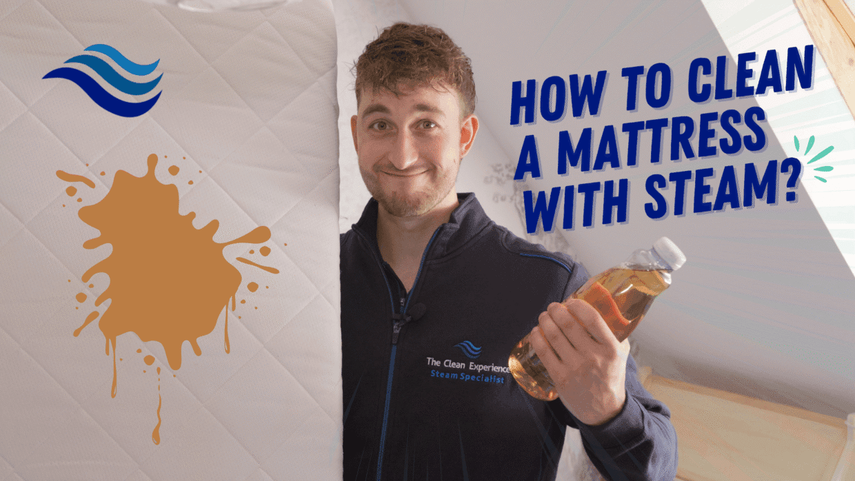 Youtube Thumpnail Clean Matress With Steam