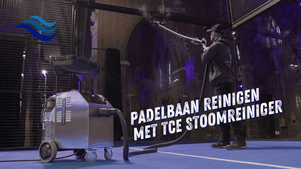 Youtube Thumpnails Padelbaan Reinigen Met Tce Stoomreiniger