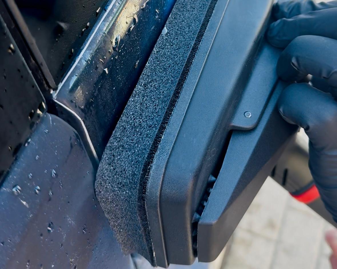 Detailfoto Van De Wrap En Ppf Schuimrand