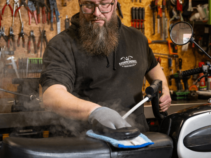 Website Afbeeldingen De Brommerwinkel Gebruik Stoomhandschoen