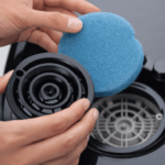 Gepatenteerd Blauw Stoomfilter Allergia & Piu Pro 3