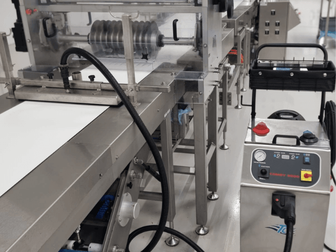 Transportband Reinigen Met Machine