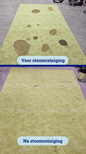 Before After Kleed Met Vlekken