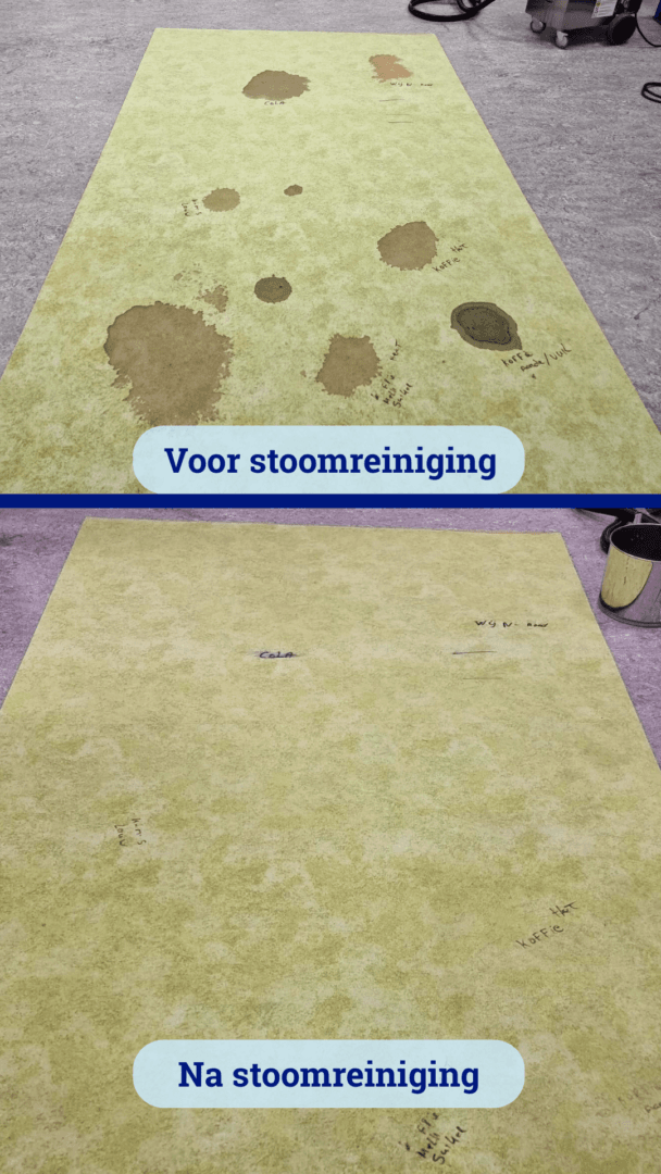 Before After Kleed Met Vlekken